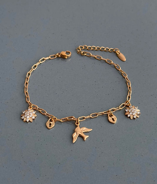Rose Charm Bileklik | Xuping
